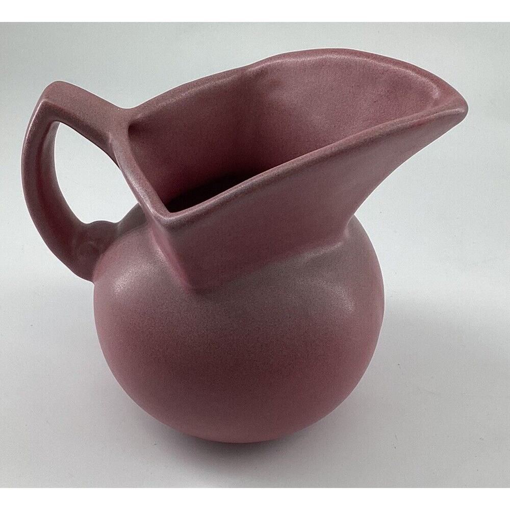 Unmarked Vintage Niloak Pitcher? Mauve